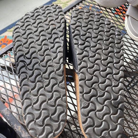 Birkenstock mules, size 12- 12.5 men’s designed in black brand new never worn - Picture 4 of 5